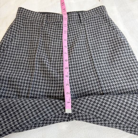 Nanushka Juliet Wool Houndstooth Pants Grey Size S Wool Blend - Picture 9 of 16